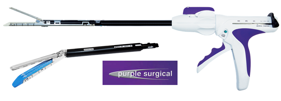 Unidad de Recarga Cartucho para engrapadora endogia universal 30 45 y 60 ARTICULADOS  ultimate Marca: Purple Surgical.